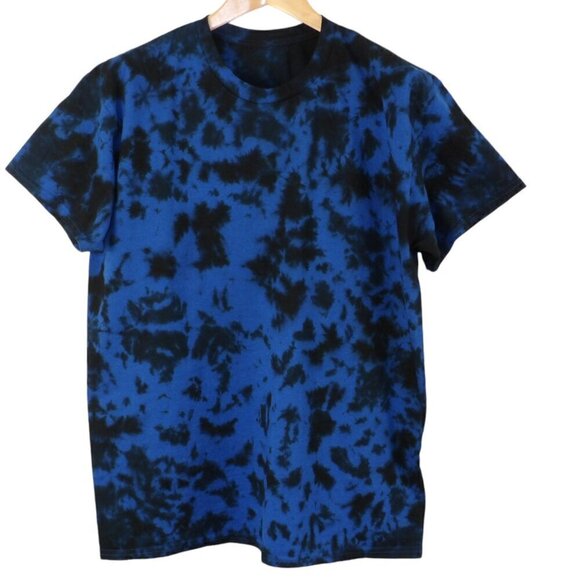 Manacotti Blue/Black tye die tshirt - Picture 1 of 3